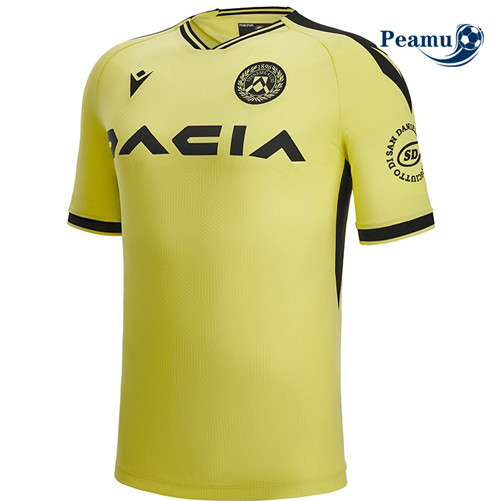 Camisola Futebol Udinese Calcio Equipamento Verde/Amarelo 2022-2023 Pt2022-20239