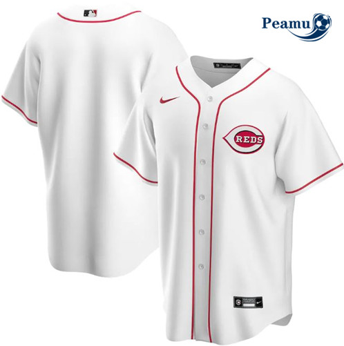 Camisola Futebol Cincinnati Vermelhos - Branco p1004