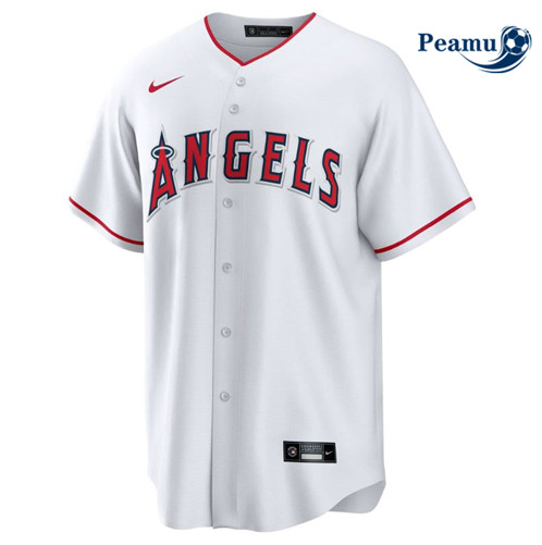 Camisola Futebol Los Angeles Angels - Branco p1011