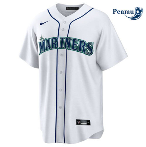 Camisola Futebol Seattle Mariners - Branco p1019