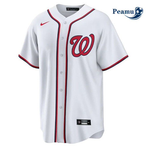 Camisola Futebol Washington Nationals - Branco p1025