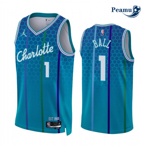 Camisola Futebol Lamelo Ball, Charlotte Hornets 2021/22 - City Edition p1041