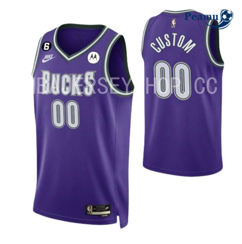 Camisola Futebol Custom, Milwaukee Bucks 2022/23 - Classic p1090