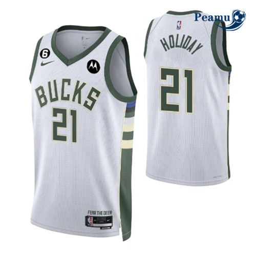 Camisola Futebol Jrue Holiday, Milwaukee Bucks 2022/23 - Association p1095