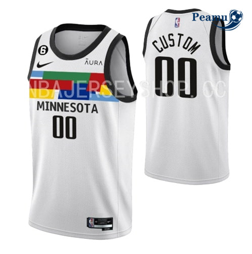 Camisola Futebol Custom, Minnesota Timberwolves 2022/23 - City p1105