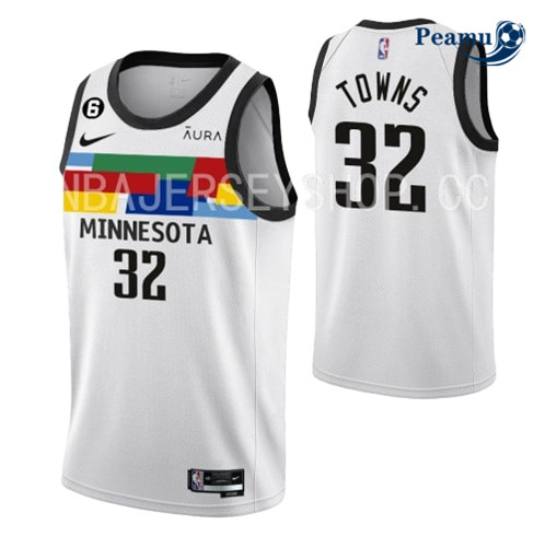 Camisola Futebol Karl-Anthony Towns, Minnesota Timberwolves 2022/23 - City p1109