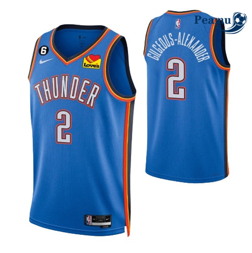 Camisola Futebol Shai Gilgeous-Alexander, Oklahoma City Thunder 2022/23 - Icon p1123