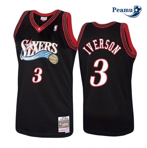 Camisola Futebol Allen Iverson, Philadelphia 76ers - Hardwood Classics p1134