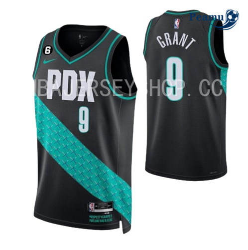 Camisola Futebol Jerami Grant, Portland Trail Blazers 2022/23 - City p1143