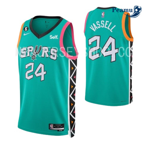 Camisola Futebol Devin Vassell, San Antonio Spurs 2022/23 - City p1149