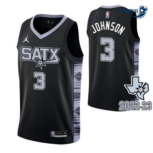 Camisola Futebol Keldon Johnson, San Antonio Spurs 2022/23 - Statement p1153