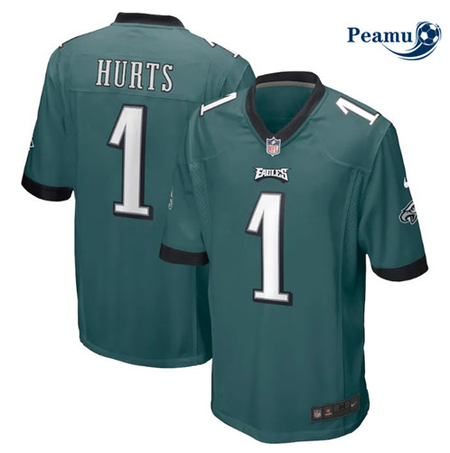 Camisola Futebol Jalen Hurts, Philadelphia Eagles - Midnight Verde p1190