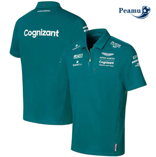 Camisola Futebol Polo Aston Martin F1 Cognizant 2022 p1268