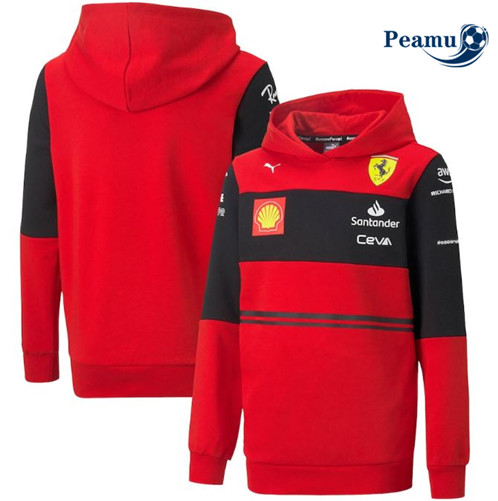 Camisola Futebol Sudadera con capucha Scuderia Ferrari 2022 p1274