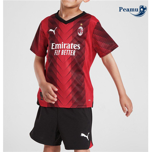 Peamu: Comprar Camisola AC Milan Criança Principal Equipamento 2023-2024