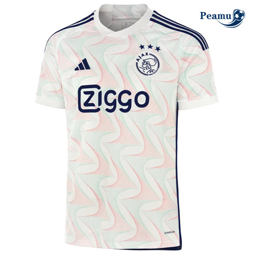 Peamu: Comprar Camisola Ajax Alternativa Equipamento Branco 2023-2024