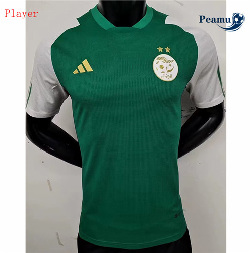 Peamu: Comprar Camisola Argelia Player Version Verde Equipamento Branco 2023-2024