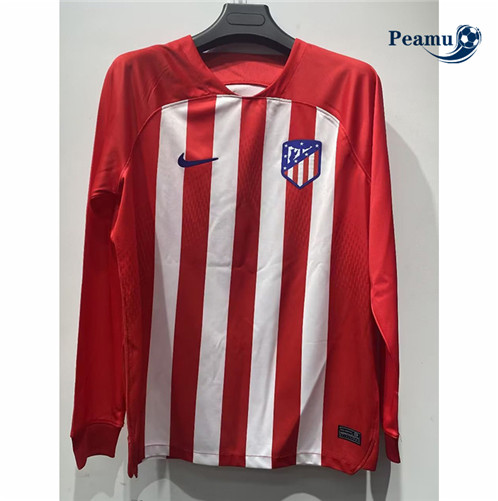 Peamu: Comprar Camisola Atletico Madrid Principal Equipamento Manga Comprida 2023-2024