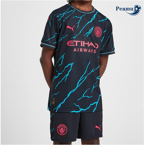 Peamu: Comprar Camisola Manchester City Criança Tercera Equipamento 2023-2024