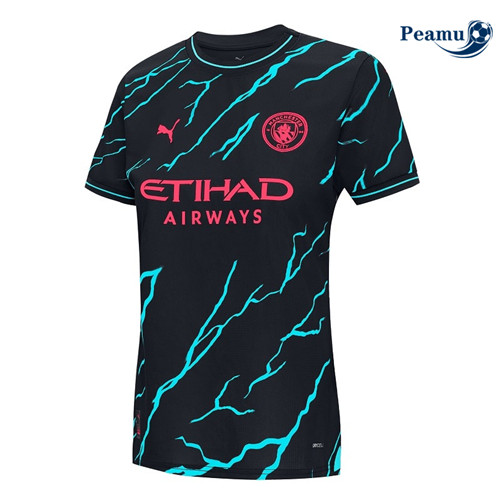 Peamu: Comprar Camisola Manchester City Mulher Tercera Equipamento 2023-2024