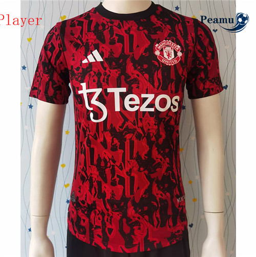 Peamu: Comprar Camisola Manchester United Player Version Equipamento Rojo Goleiro 2023-2024