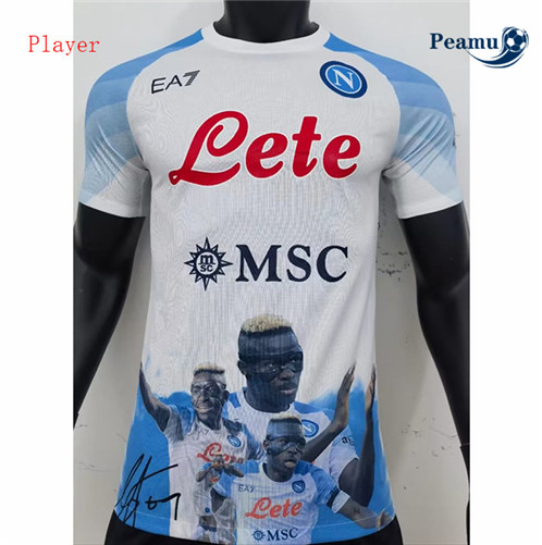 Peamu: Comprar Camisola Naples Equipamento Player Version Branco 2023-2024