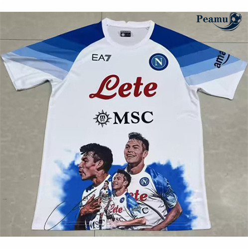 Peamu: Comprar Camisola Naples champions Equipamento Branco 2023-2024