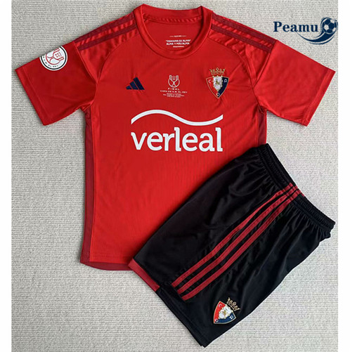 Peamu: Comprar Camisola Osasuna Criança Equipamento 2023-2024