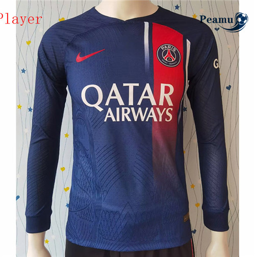 Peamu: Comprar Camisola Psg Player Version Principal Equipamento Manga Comprida 2023-2024