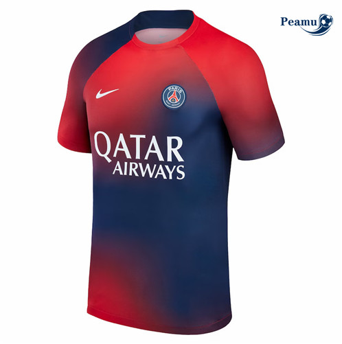 Peamu: Comprar Camisola PSG Equipamento Training Rojo/Azul 2023-2024