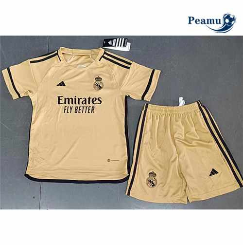 Peamu: Comprar Camisola Real Madrid Criança Equipamento Amarillo 2023-2024