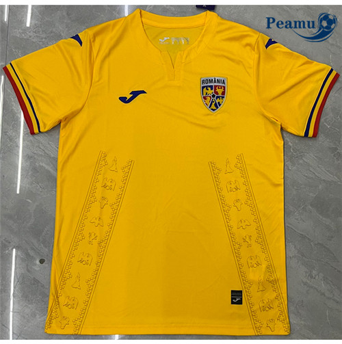 Peamu: Comprar Camisola Romania Principal Equipamento 2023-2024