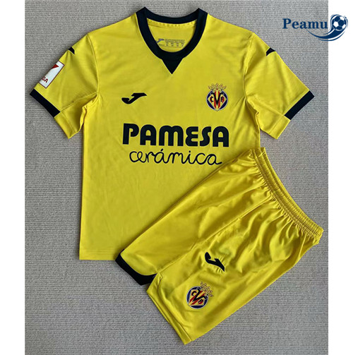 Peamu: Comprar Camisola Villarreal Criança Principal Equipamento 2023-2024
