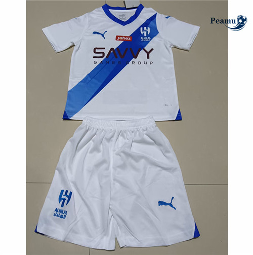 Todos Camisola Futebol Al Hilal SFC Enfant Alternativa Equipamento 2023-2024