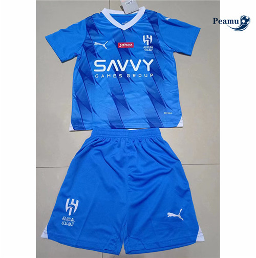 Cria Camisola Futebol Al Hilal SFC Enfant Principal Equipamento 2023-2024