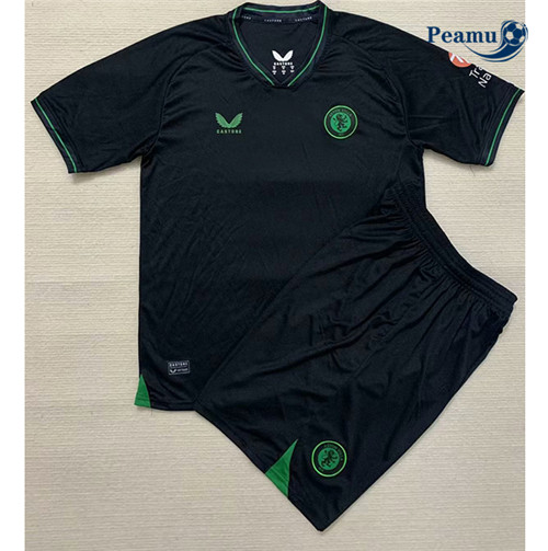 Loja Camisola Futebol Aston Villa Enfant Equipamento Portero Preto 2023-2024