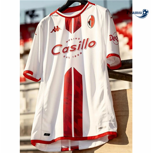 Loja Camisola Futebol Bari Principal Equipamento Branco 2023-2024