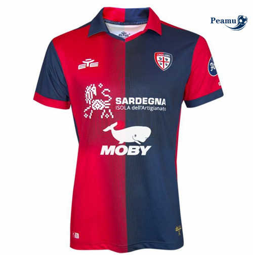 Projeto Camisola Futebol Cagliari Principal Equipamento 2023-2024