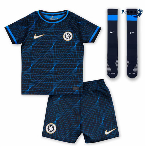 Criar Camisola Futebol Chelsea Enfant Equipamento Exterieur 2023-2024