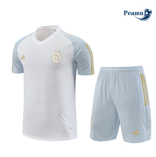 Ofertas Camisola Kit Equipamento Training Argélia + Shorts Branco 2023-2024