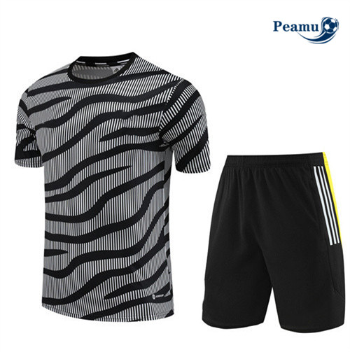 Procurar Camisola Kit Equipamento Training Juventus Criancas + Shorts Cinza 2023-2024