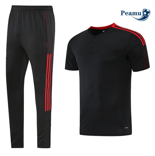 tomada Camisola Kit Equipamento Training Manchester United + Pantalon Preto 2023-2024