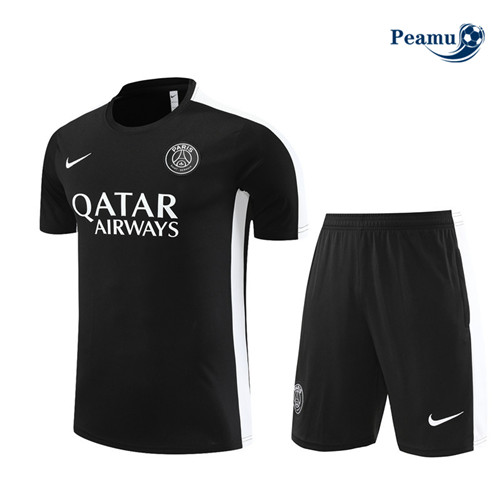 Comprar Camisola Kit Equipamento Training PSG Criancas + Shorts Preto 2023-2024