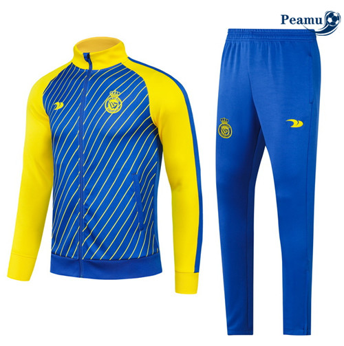 Comprar Camisola Casaco Fato de Treino Al-Nassr Azul 2023-2024