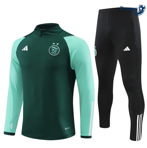 Novo Camisola Casaco Fato de Treino Argélia Verde 2023-2024