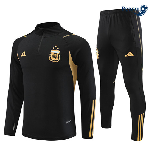 Oferta Camisola Casaco Fato de Treino Argentina Preto 2023-2024