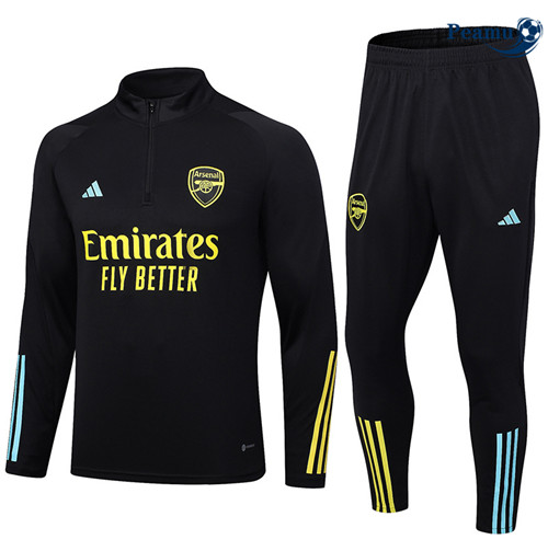 Procurar Camisola Casaco Fato de Treino Arsenal Preto 2023-2024