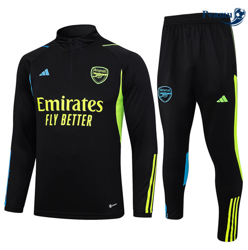 Ofertas Camisola Casaco Fato de Treino Arsenal Preto 2023-2024