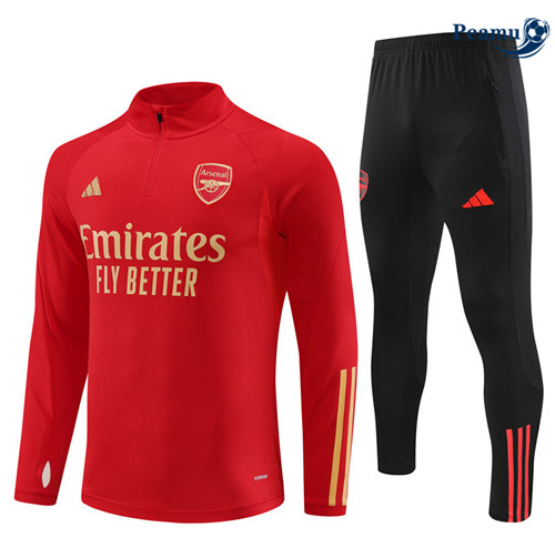 Comprar Camisola Casaco Fato de Treino Arsenal Vermelho 2023-2024