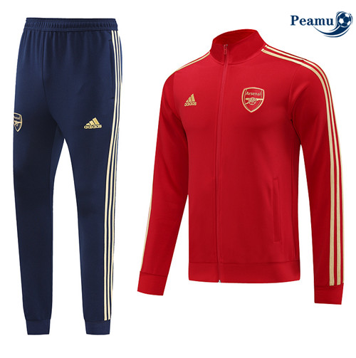 Oferta Camisola Casaco Fato de Treino Arsenal Vermelho 2023-2024